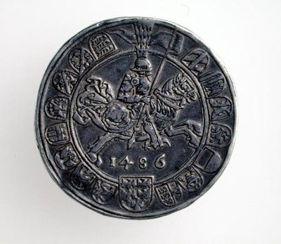 Guildiner (taler) of Sigismund, Count of Tirol, Hall Mint, 1486 (obverse) by German School